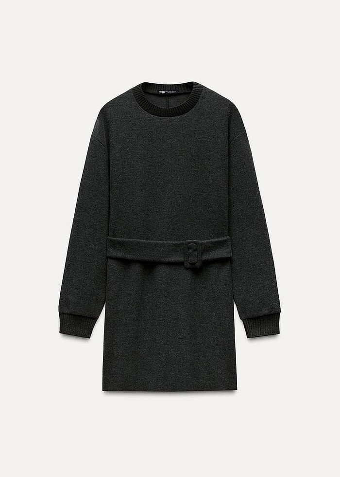 Zara Kemerli Elbise - Görsel 5