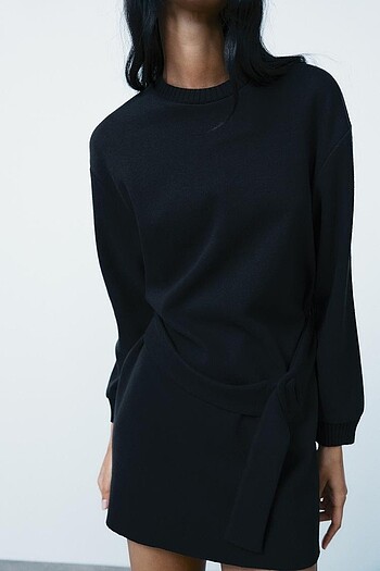 Zara Kemerli Elbise - Görsel 2