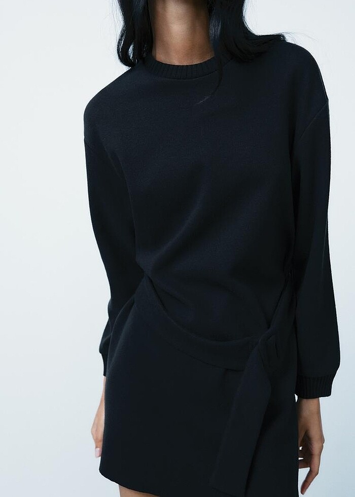 Zara Kemerli Elbise - Görsel 2