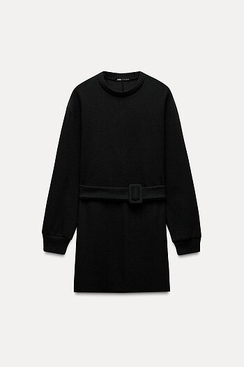 Zara Kemerli Elbise - Görsel 6