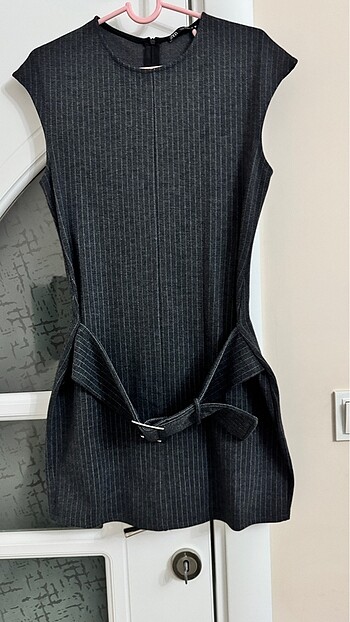Zara Kemerli Elbise - Görsel 4