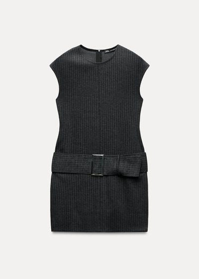 Zara Kemerli Elbise - Görsel 3