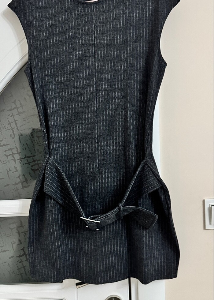 Zara Kemerli Elbise - Görsel 4