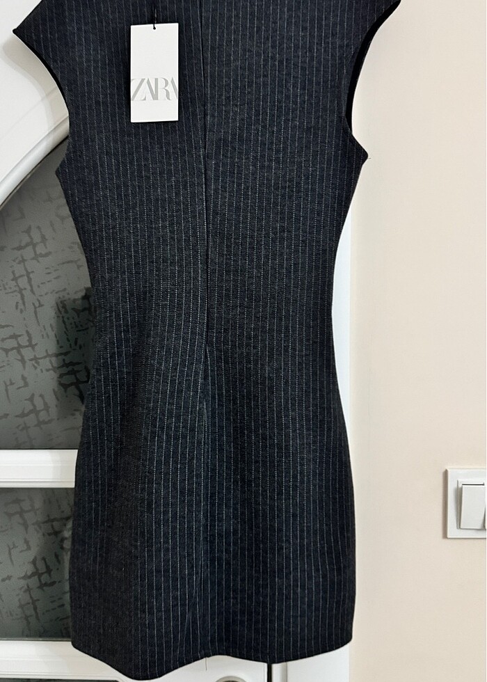 Zara Kemerli Elbise - Görsel 5