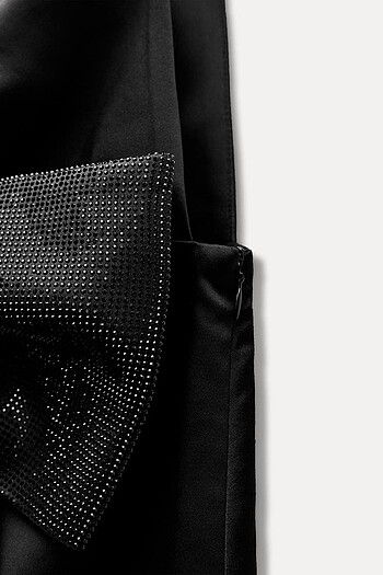 Zara Fiyonklu Elbise - Görsel 5