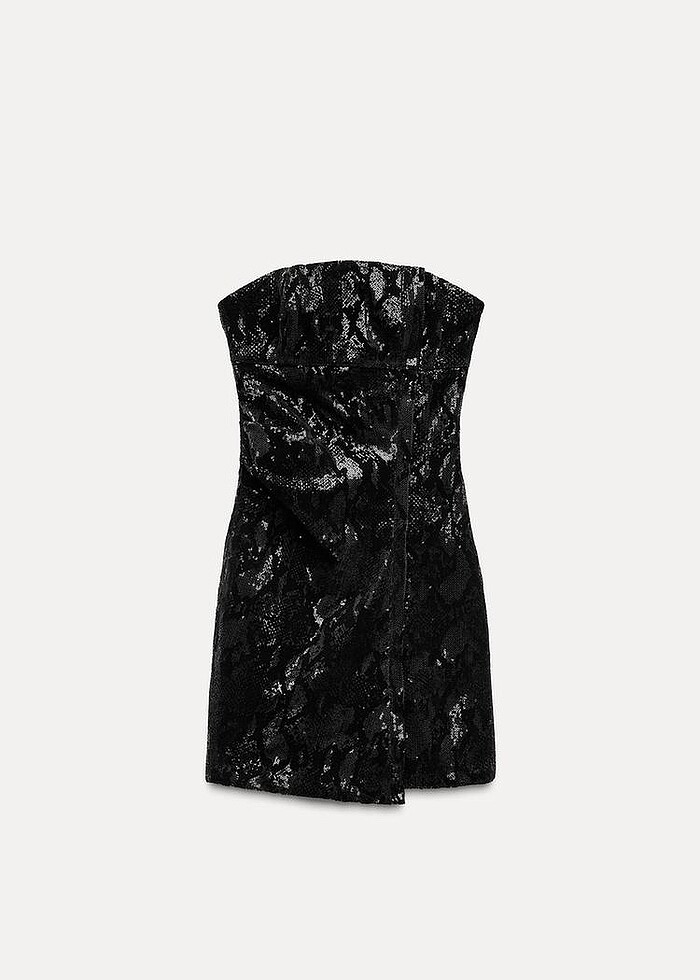 Zara Pullu Elbise - Görsel 3