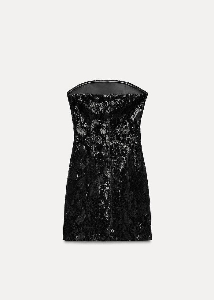 Zara Pullu Elbise - Görsel 4