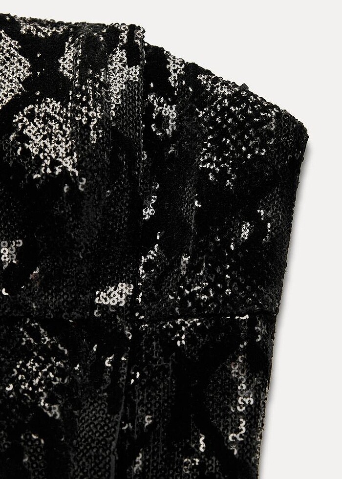 Zara Pullu Elbise - Görsel 5