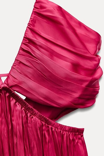 Zara Pencere Detaylı Elbise - Görsel 9