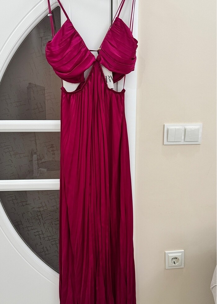 Zara Pencere Detaylı Elbise - Görsel 5