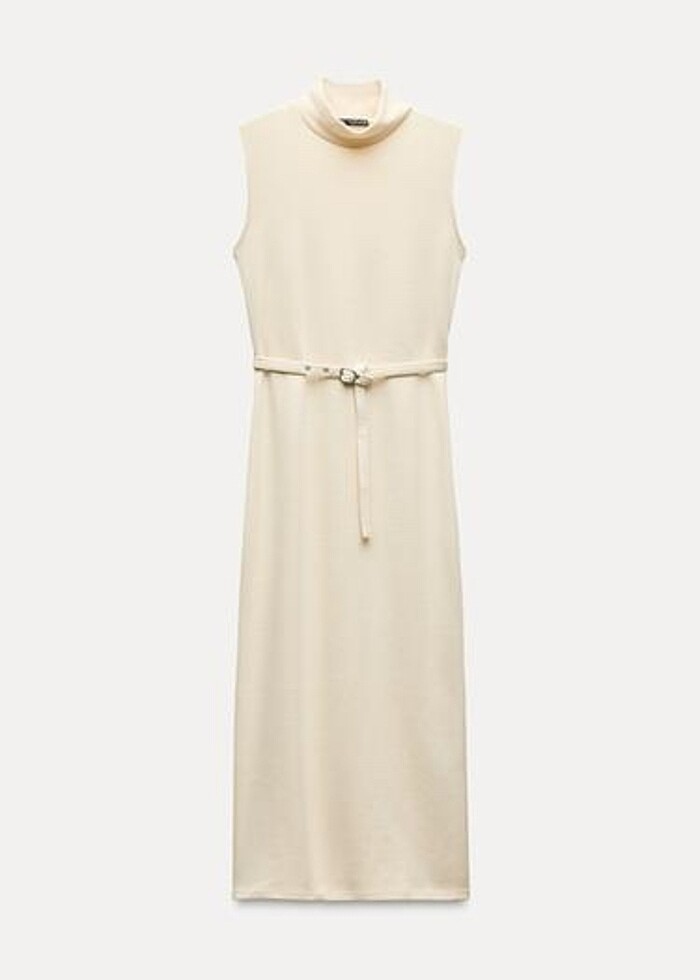 Zara Kemerli Elbise - Görsel 2