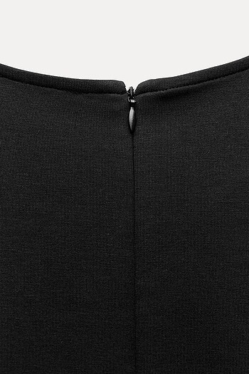 Zara Siyah Renkli Elbise - Görsel 7