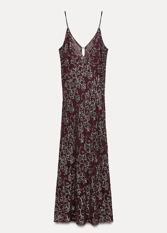 Zara Pullu Elbise - Görsel 5