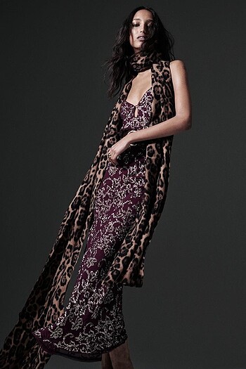 Zara Pullu Elbise - Görsel 9