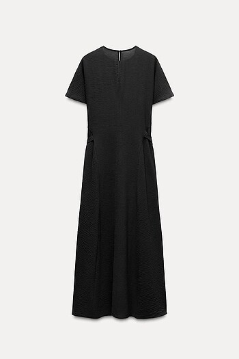 Zara Siyah Renkli Elbise - Görsel 3