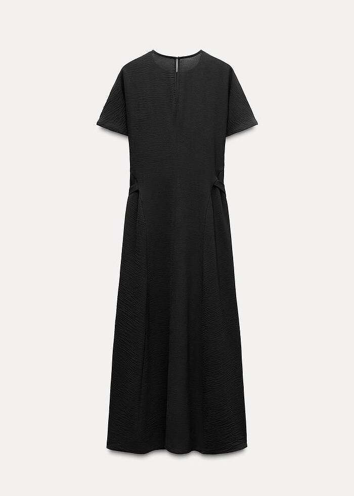 Zara Siyah Renkli Elbise - Görsel 3