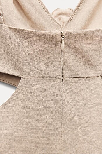 Zara çiçek motifli elbise - Görsel 9