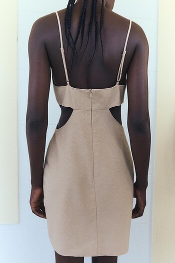 Zara çiçek motifli elbise - Görsel 5