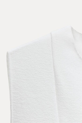 Zara Beyaz Renkli Elbise - Görsel 6