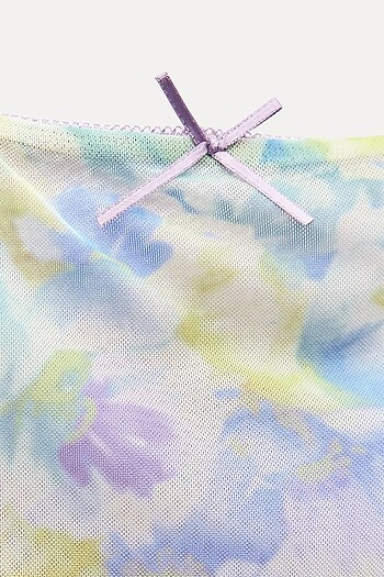 Zara Desenli Elbise - Görsel 4