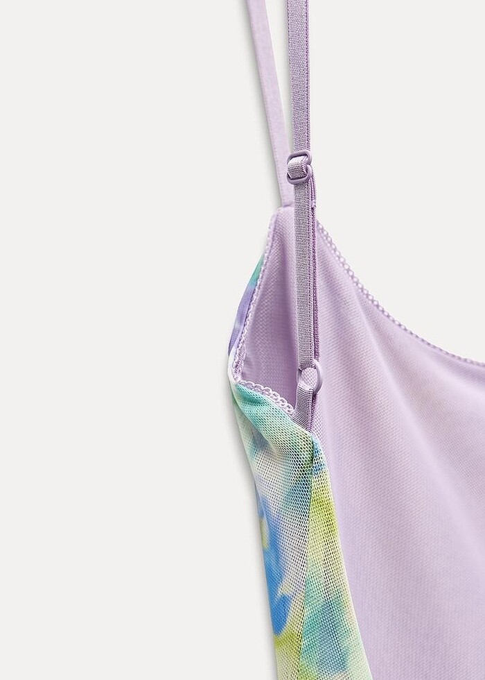 Zara Desenli Elbise - Görsel 5