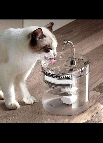 KEDİ SU ÇEŞMESİ 4 FİLTRELİ