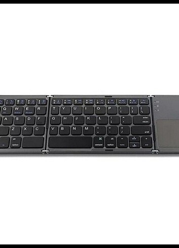 Beden Renk Katlanabilir Bluetooth Klavye Dokunmatik Yüzeyli Kablosuz Tuş Ta