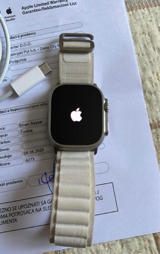 Apple Watch Ultra Akıllı Saat - Görsel 4