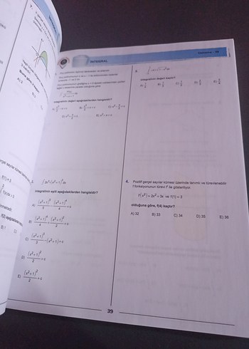 Deneme Deposu Integral Konu Denemeleri Kitabı