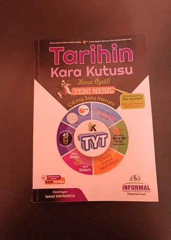 Tarihin Kara Kutusu Konu Özetli TYT Kitabı