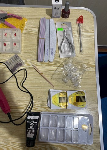 Protez Tırnak Seti 150W UV Lamba - Görsel 9