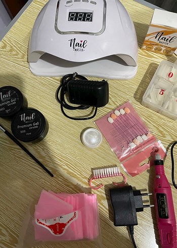 Protez Tırnak Seti 150W UV Lamba - Görsel 7