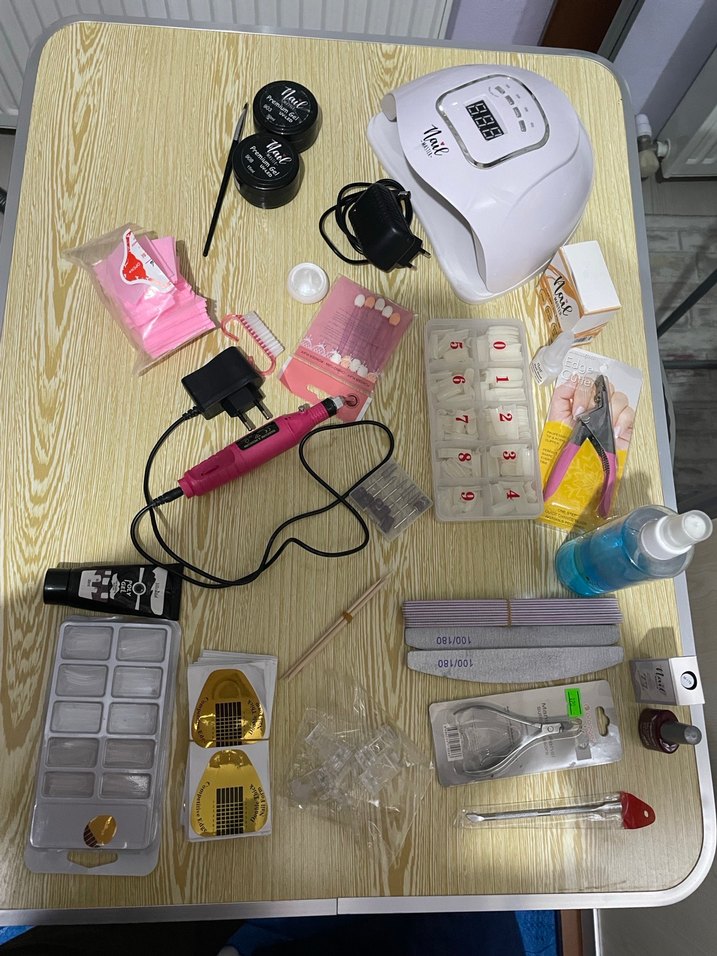 Protez Tırnak Seti 150W UV Lamba - Görsel 2