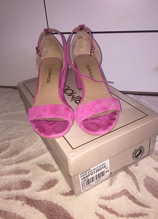 Derimod Pembe Süet Ayakkabı