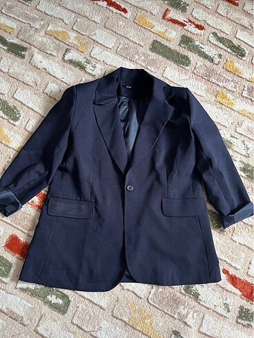 Lacivert blazer ceket