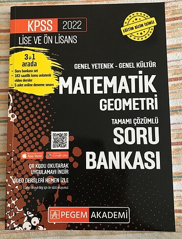 KPSS Matematik- Geometri Soru Bankası