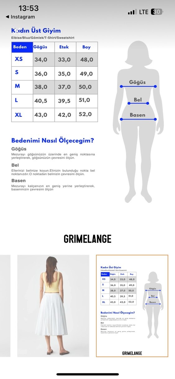 Kadın Sarı Pamuklu Slim Kısa Oyuk Yaka Bluz - Görsel 4