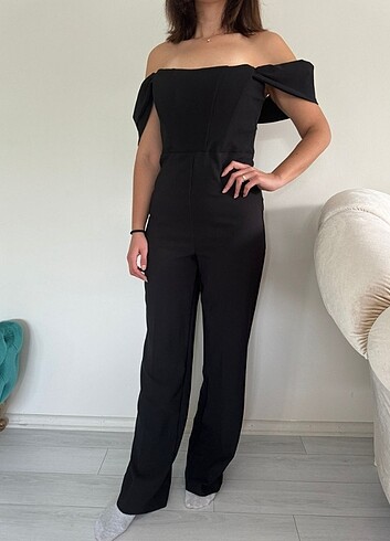 Siyah tulum - Görsel 5