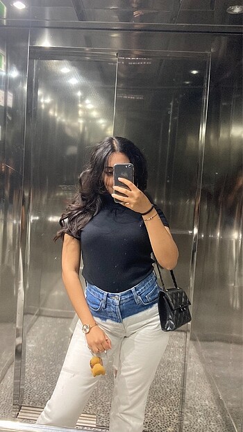 Mango Çift Renk Jean