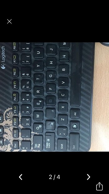 Logitech kablosuz klavye mouse set - Görsel 2