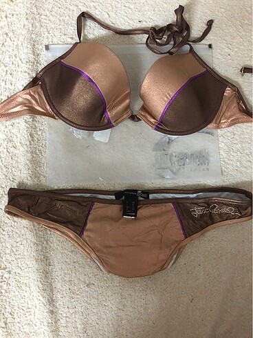 Just cavalli bakır rengi bikini