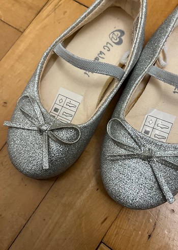 Kız Çocuk Gri Fiyonklu Babet - Görsel 3