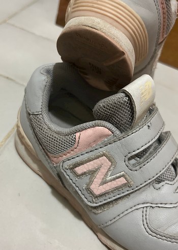 Kız Çocuk Gri Velcro Spor Ayakkabı - Görsel 2