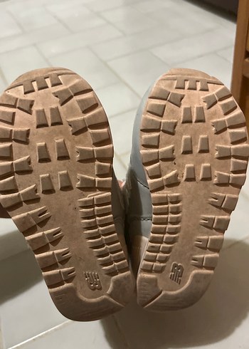 Kız Çocuk Gri Velcro Spor Ayakkabı - Görsel 5