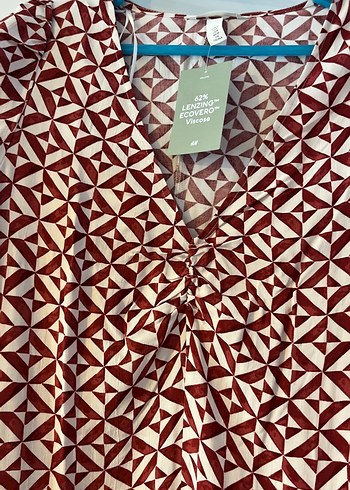 Bohem Bordo Uzun Kollu - Görsel 5