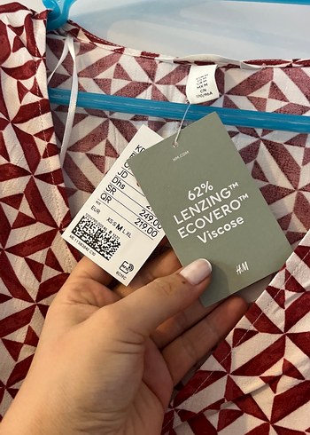 Bohem Bordo Uzun Kollu - Görsel 7