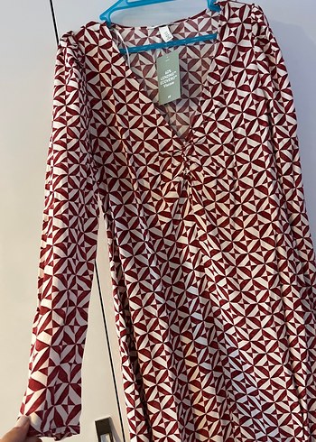 Bohem Bordo Uzun Kollu - Görsel 4