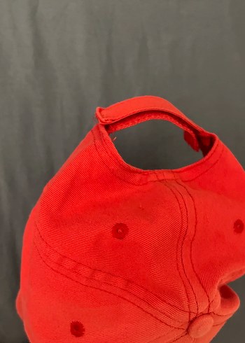 Tommy Hilfiger Kırmızı Kadın Spor Şapka - Görsel 4