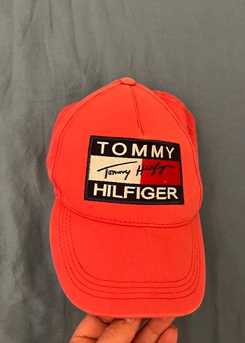 Tommy Hilfiger Kırmızı Kadın Spor Şapka - Görsel 3