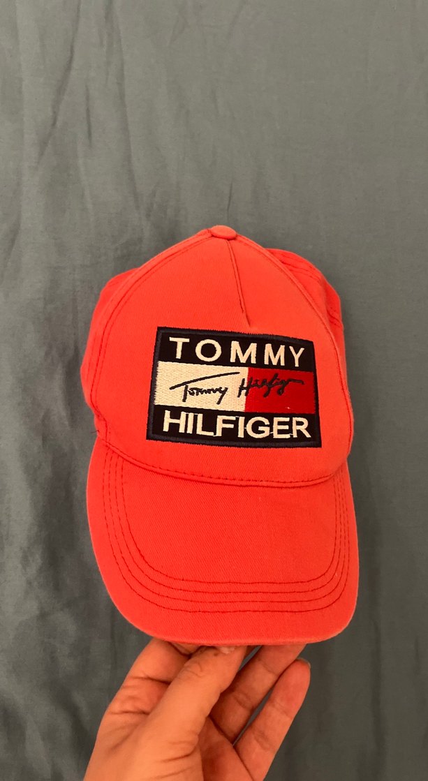 Tommy Hilfiger Kırmızı Kadın Spor Şapka - Görsel 3